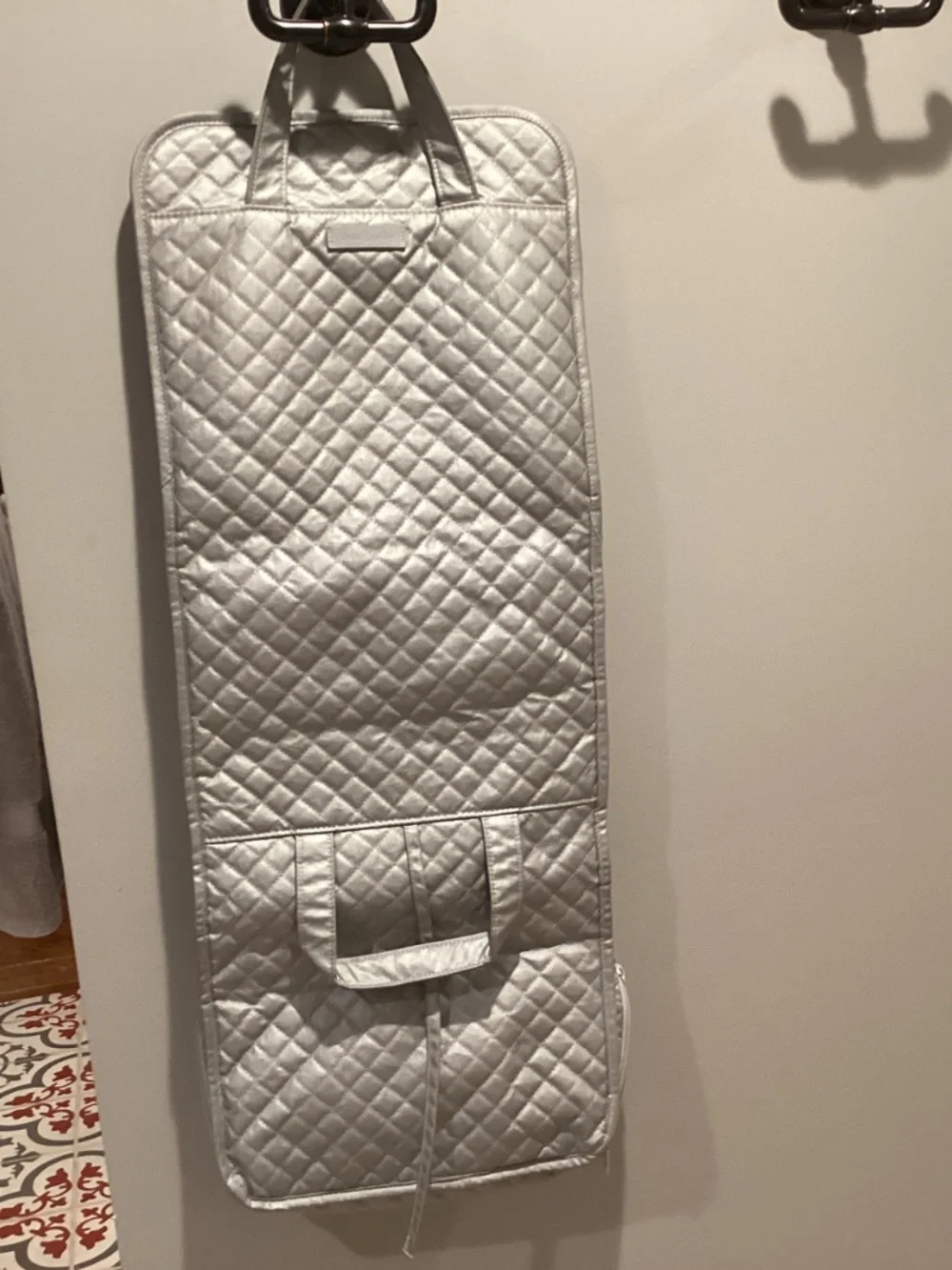 Vera Bradley 3-part toiletries bag